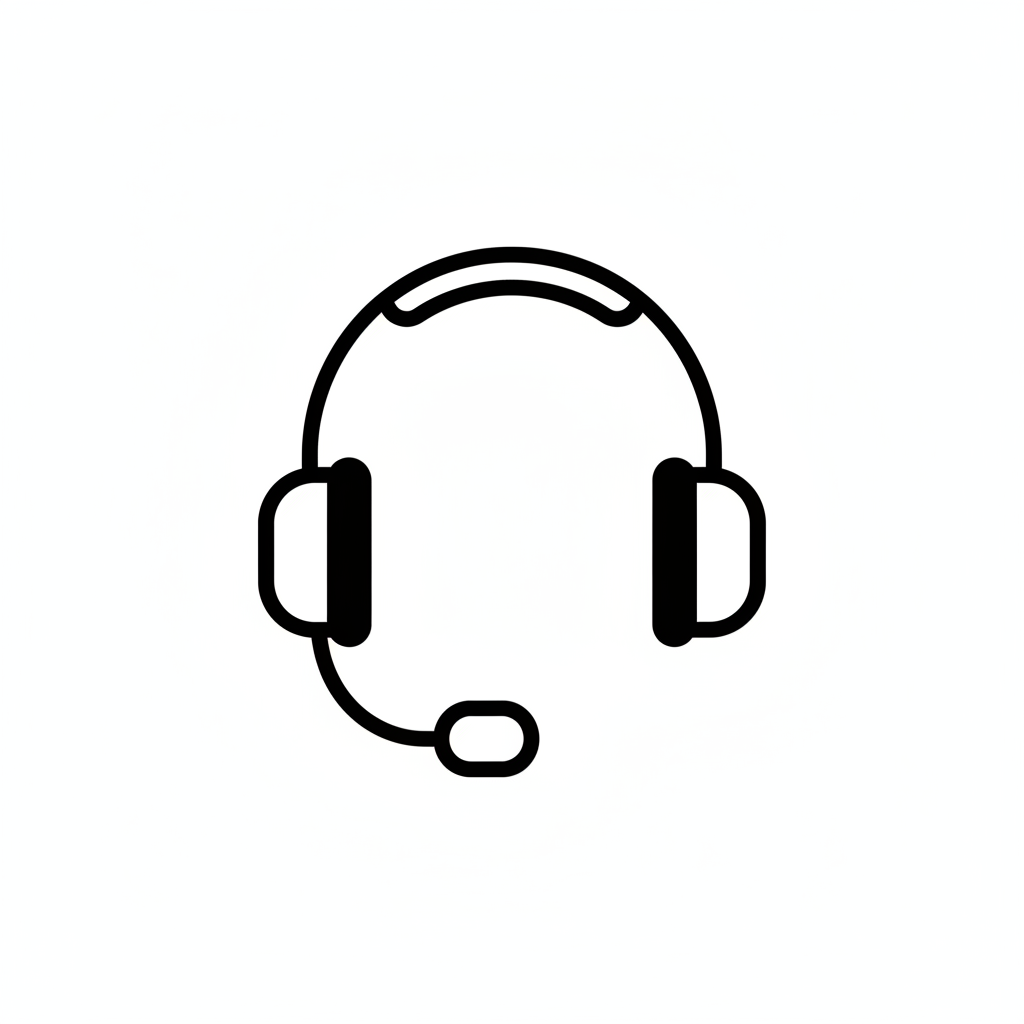 Asistență - Icon Minimalist